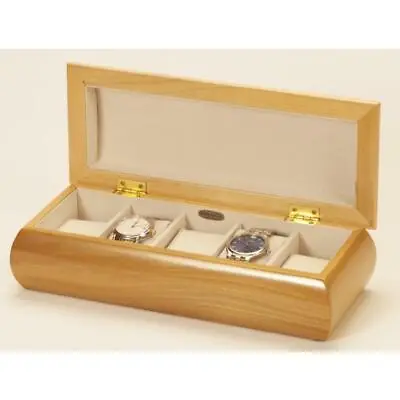 Mele & Co Champagne Rose 5 Watch Box • £32.18