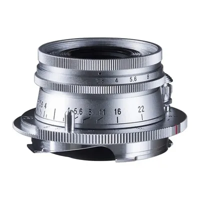 Voigtlander COLOR-SKOPAR 28mm F2.8 Aspherical Type I VM Leica M - Silver -New • $709.99