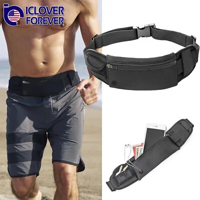 Waterproof Sport Waist Belt Bum Pouch Fanny Pack Camping Running Hiking Zip Bag  • $9.99