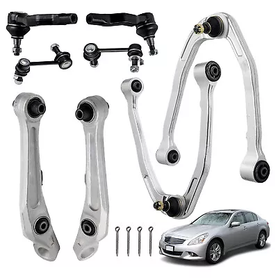 8 Pcs Front Upper & Lower Control Arm For Infiniti G35 2003 - 2006 RWD • $129.39