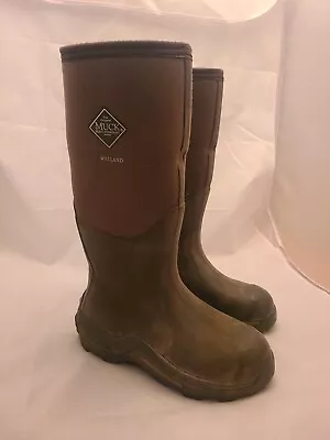 Original Muck Boot Size 7 Wetland Waterproof Boots 120016 Mens READ!!! • $29.99