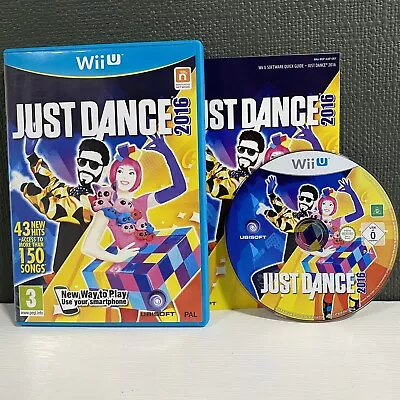 Just Dance 2016 Nintendo Wii U Complete • £6.99