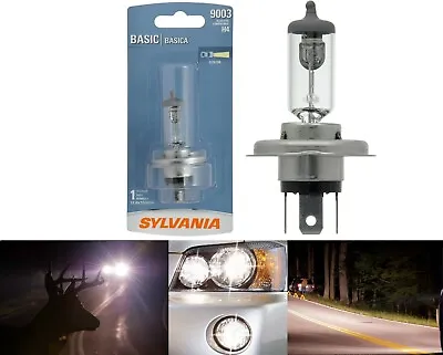 $13 • Buy Sylvania Basic 9003 HB2 H4 60/55W One Bulb Head Light High Low Beam Replace DOT