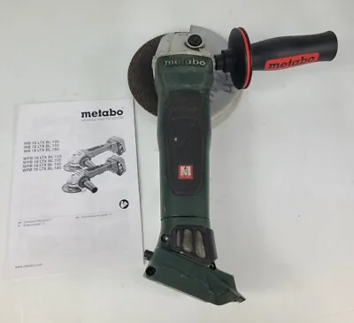 Metabo WPB 18 LTX BL 150 Quick 6  Cordless Angle Grinder 190617 (TESTED) • $199.97