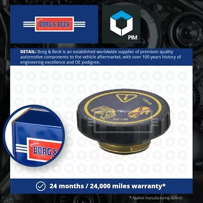 Radiator Cap Fits MINI COOPER 1.6 01 To 06 B&B 11531486703 Quality Guaranteed • £10.44