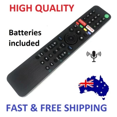 $44.99 • Buy SONY Bravia TV Remote VOICE CONTROL Universal Replacement Smart Netflix LCD/LED 