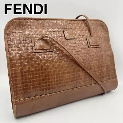 Fendi Vintage Leather Tote Bag Shoulder • $219.83