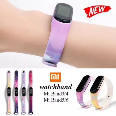 For Xiaomi Mi Band 3/4/5/6 Colorful Wristband Replacement Watch Straps Bracelets • $3.29