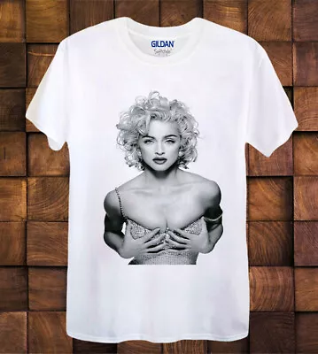 £6.95 • Buy Madonna T-shirt Poster  T SHIRT Music Icon  Madonna Tee