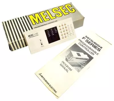 Melsec Mitsubishi F-20P-E Programmable Controller F-20P W/ Box W/ Manual • $44.99