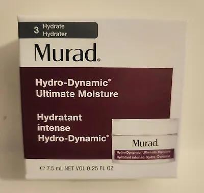 Mudrad Hydro-Dynamic: ULTIMATE MOISTURE HYDRANT INTENSE .25 FL. OZ. NIB • $1