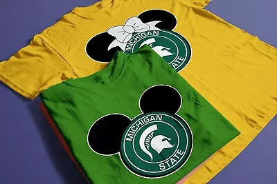 $14.99 • Buy 2020 NEW DISNEY Michigan State FAMILY VACATION T-SHIRTS