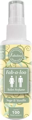 £2.29 • Buy Fabulosa Fab-a-Loo Toilet Water Bathroom Air Freshener Spray 60ml