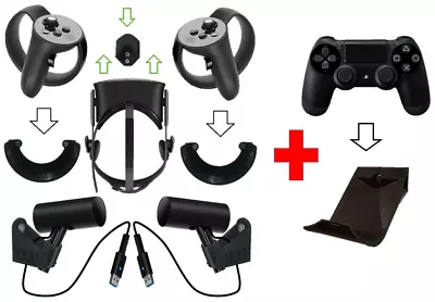 Wall Mount Bracket Set For Oculus Rift Sensor Touch Headset (PS4 6 Pieces) • £22.79