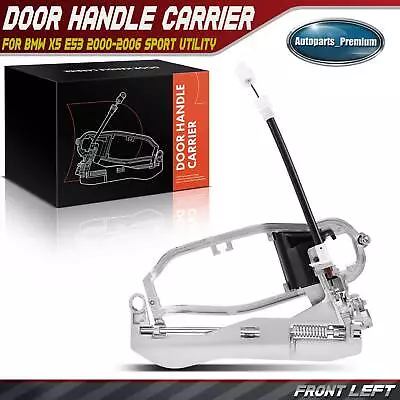 Outside Rear Left Driver Door Handle Carrier For BMW E53 X5 00-06 51228243635 • $23.99