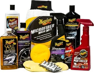 Meguiar's Complete Car Cleaning Detailing Kit Car Wash & Care ProductsUnscented • $93.93