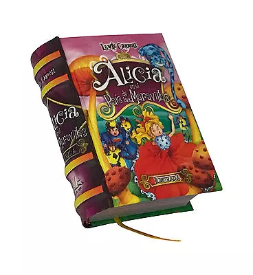 New Miniature Book Alicia En El Pais De Las Maravillas Español Version Ilustrada • $9.99