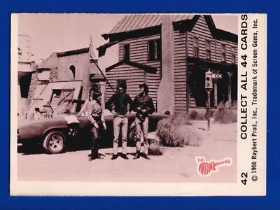 3 Monkees 1966 Donruss The Monkees Sepia #42 Vg-ex (oc) No Creases  • $1.25