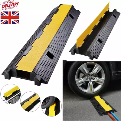 1 Meter Channel Modular Rubber Guard Cover Cable Protectors Hose Ramp Outdoor • £33.85