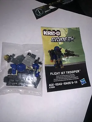 Cobra KRE-O Series 2 Minifigure GI Joe Kreo Fighter Jet Trooper • $19.99