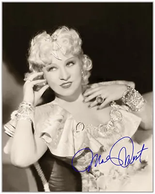 MAE WEST 1936 Sex Symbol 8x10 Photograph Autograph 8x10 Reprint • $10.99