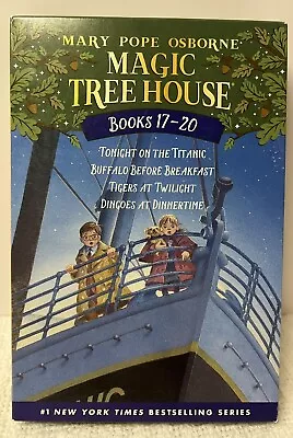 Magic Tree House Books 17-20 Boxed Set By Mary Pope Osborne. Pre-Owned. • $4.08