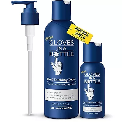 Gloves In A Bottle Lotion W/Pump (One Each-2 Fl Oz & 8 Fl Oz) • $19
