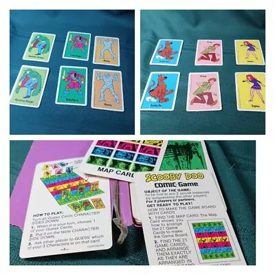 Vintage Mattel Comic Card Game Of Scooby Doo - 1971 • $17.99