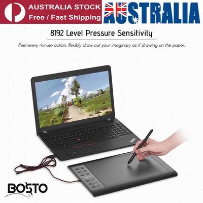 $55.99 • Buy Digital Graphic Drawing Painting Animation Tablet Pad Kit For Drawing Design Au