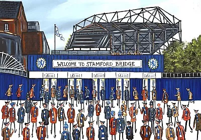 A4 Print Chelsea Football Club. Going To The Match ..Old Ground  • £10