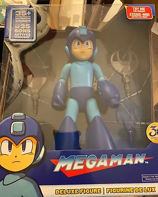 Megaman Classic Deluxe Figure With Lights & Sounds - New!!!!! • $55