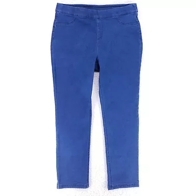 Gloria Vanderbilt Jeans Denim Cotton Women SZ PXL Blue Straight Stretch VTG Slim • $14.99