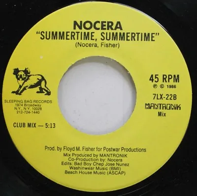 Soul 45 Nocera - Summertime Summertime / Summertime Summertime On Sleeping Bag • $5