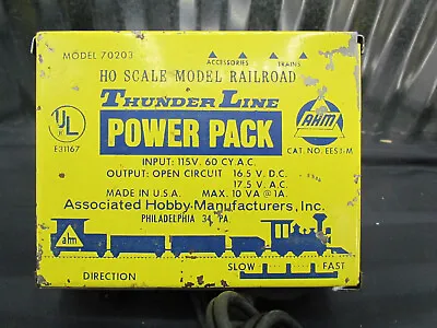 A.H.M. 70203 Model Train Power Pack G-HO-N Scale • $9.98
