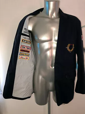 Sport Jacket Williams Formula 1 Canvas Navy Blue Mc Gregor Size 54(L) • $137.85