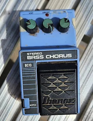 Ibanez BC10 Stereo Bass Chorus Guitar Pedal • $9.99