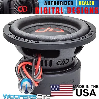 Dd Audio 1106-d4 Usa Made 6.5  800w Dual 4-ohm Car Subwoofer Bass Speaker New • $279