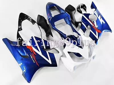 Blue White ABS Injection Fairing Kit Fit For CBR600 F4i 2001-2003 • $494.10