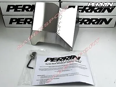 Perrin Stainless Steel Turbo Heat Shield For Subaru 2002-2014 WRX /2004-2019 STI • $80.75