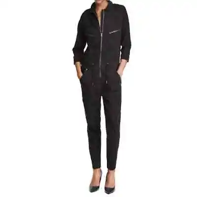 NWT H&M Denim Zip Jumpsuit Size 8 • $34.99