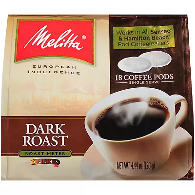 Coffee Pods Dark Roast 18 Count (Pack Of 6) 108 Total Pods • $50.08