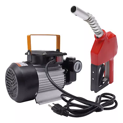 110V AC 16GPM Diesel Oil Fuel Transfer Pump Kit Electric Self-Priming W/ Nozzle • $118.75