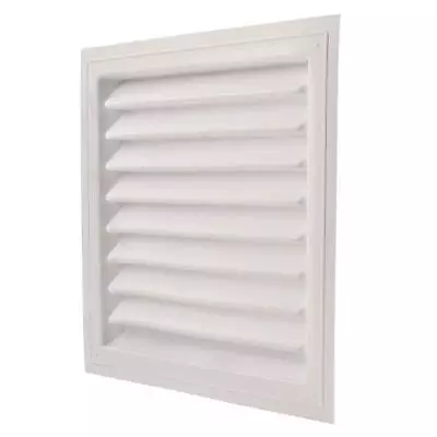 Louver Vent Wall Gable Mount For Attic Intake Or Exhaust 12 X18  Plastic Static • $17.43