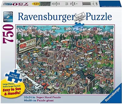 Ravensburger 16804 Puzzle 750 Pcs. In The City • $21.84
