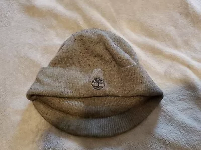 Timberland Visor Beanie Grey VINTAGE • $9.49