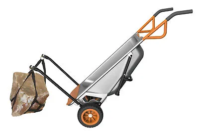 WORX WG050 Aerocart 8-in-1 2-Wheel Wheelbarrow/Garden Cart/Dolly (SU) • $137.40