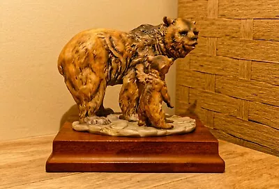 Kaiser Bear Cub Porcelain Sculpture Wolfgang Gawantka Ltd Ed 142/800 W. Germany • $100