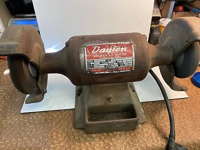 Vintage Dayton Bench Grinder 1/3 HP Model 1Z706 B • $150