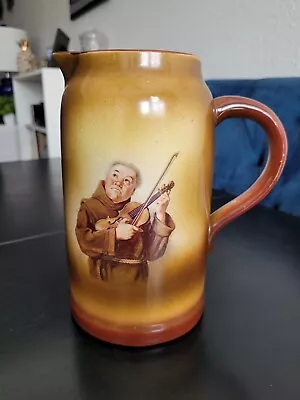 Antique Columbian Trenton Friar Monk Water Pitcher • $16