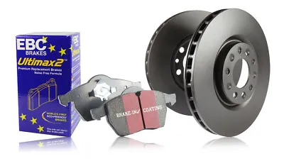 EBC Front Discs & Ultimax Pads For Mitsubishi Shogun 3.2 TD (V88) SWB (2006 On) • $249.10